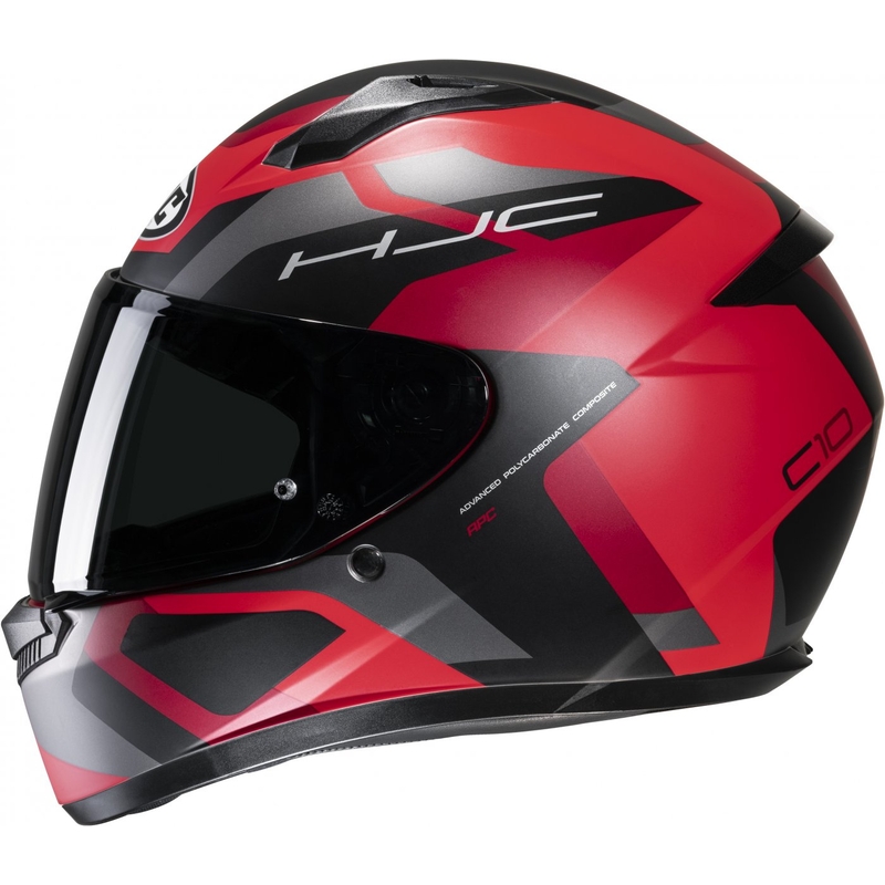 HJC C10 Tins MC1SF zwart-grijs-rood integraal motorhelm
