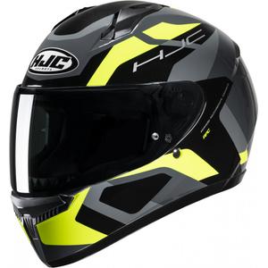 HJC C10 Tins MC3H zwart-grijs-fluo geel integraal motorhelm