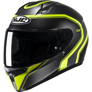 HJC C10 Elie MC3HSF zwart-fluo gele integraal motorhelm