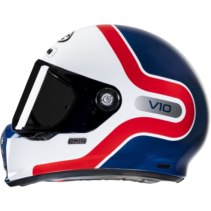 Integraal motorhelm HJC V10 Grape MC21 rood-blauw-wit