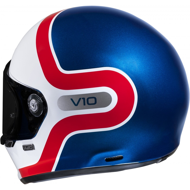 Integraal motorhelm HJC V10 Grape MC21 rood-blauw-wit
