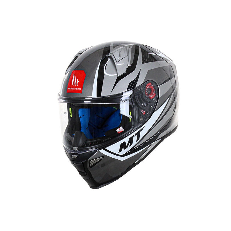 MT FF110 Revenge 2 Kley wit-grijs-zwart integraal motorhelm uitverkoop