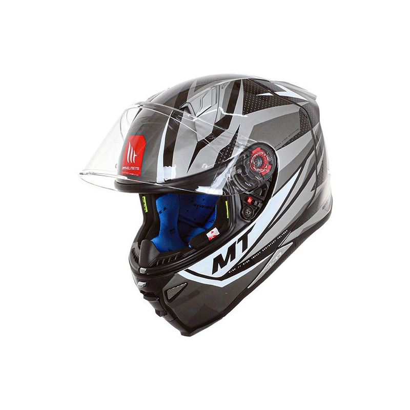 MT FF110 Revenge 2 Kley wit-grijs-zwart integraal motorhelm uitverkoop