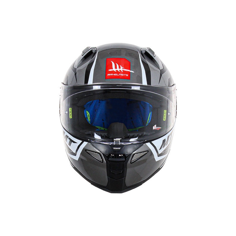 MT FF110 Revenge 2 Kley wit-grijs-zwart integraal motorhelm uitverkoop