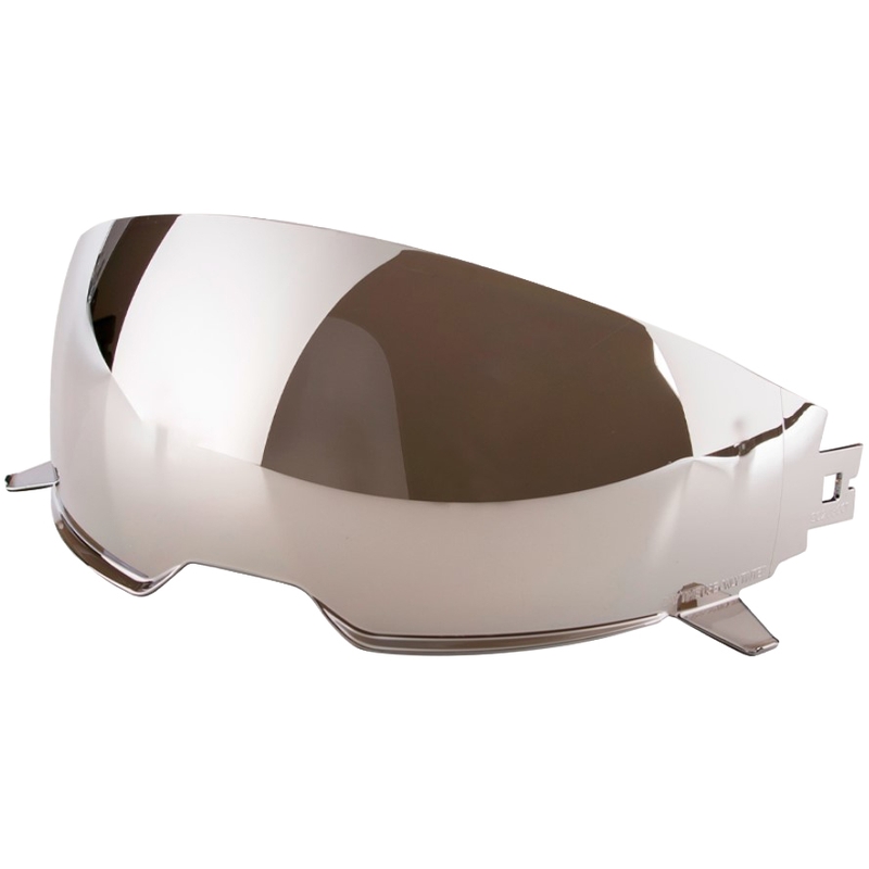 Zonnevizier voor MT Streetfighter helm iridium zilver