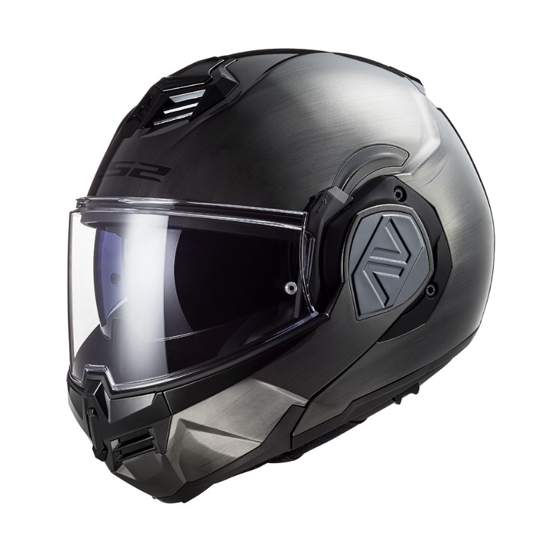 Opklapbare motorhelm LS2 FF906 Advant Jeans 06 grijs