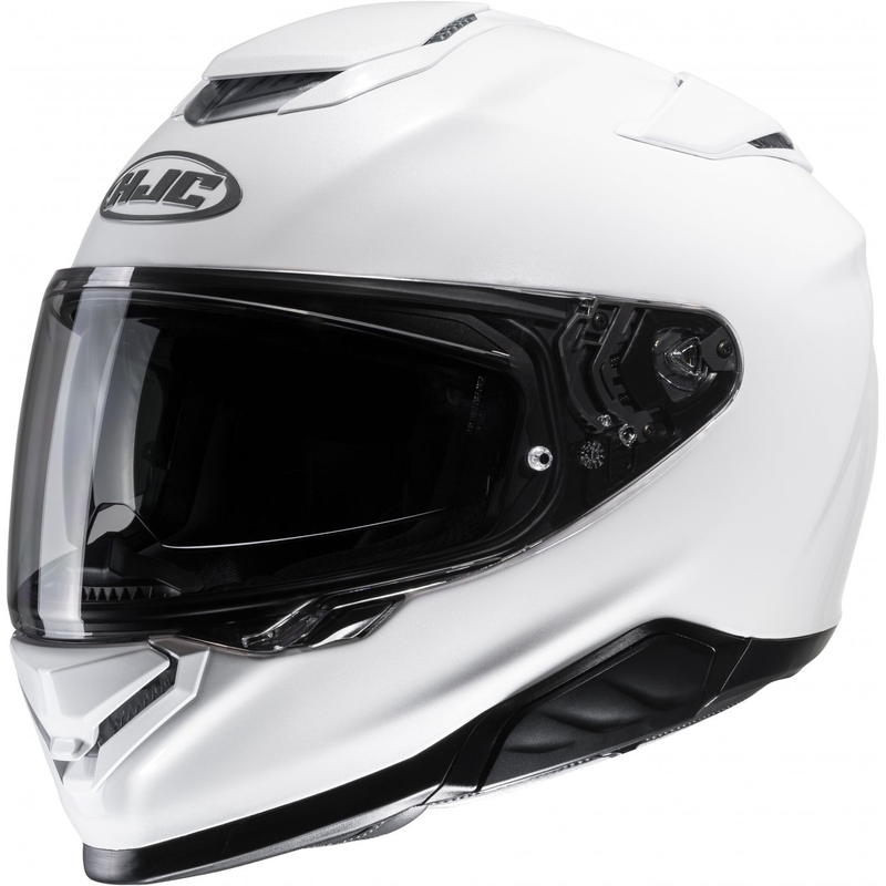 HJC RPHA 71 effen parelmoer witte integraal motorhelm