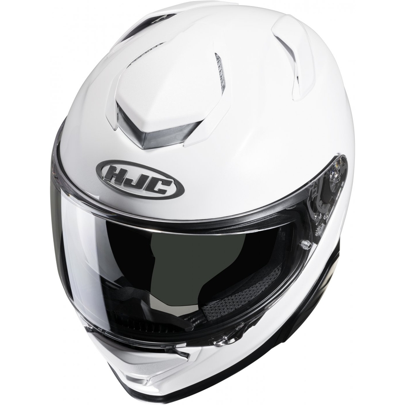 HJC RPHA 71 effen parelmoer witte integraal motorhelm