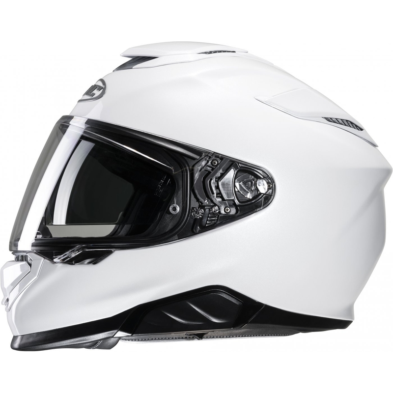 HJC RPHA 71 effen parelmoer witte integraal motorhelm