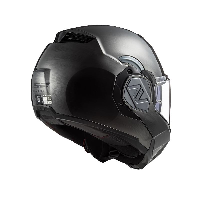Opklapbare motorhelm LS2 FF906 Advant Jeans 06 grijs