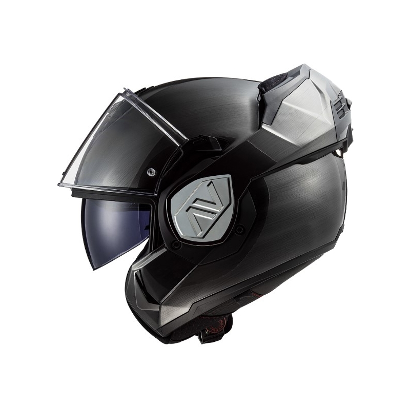 Opklapbare motorhelm LS2 FF906 Advant Jeans 06 grijs