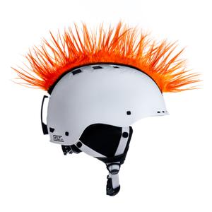 Mohawk helm pet oranje