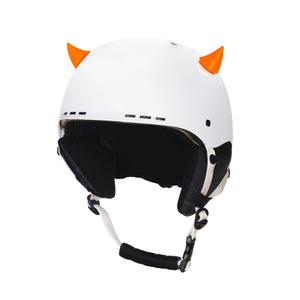 Mini helmhoorns 58 oranje