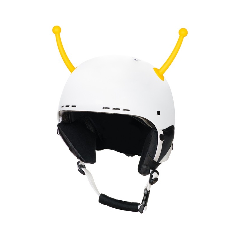 Helm antennes bug 62 geel