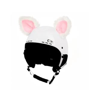 Helm oren Kat wit