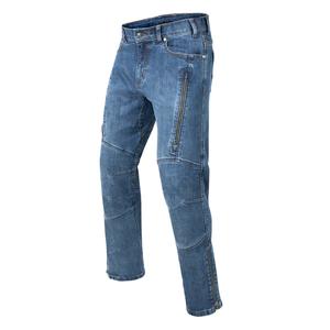 Motorjeans Rebelhorn Hawk III blauw gewassen uitverkoop