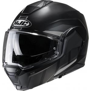 HJC i100 Beis MC5SF zwart/grijs opklapbare motorhelm
