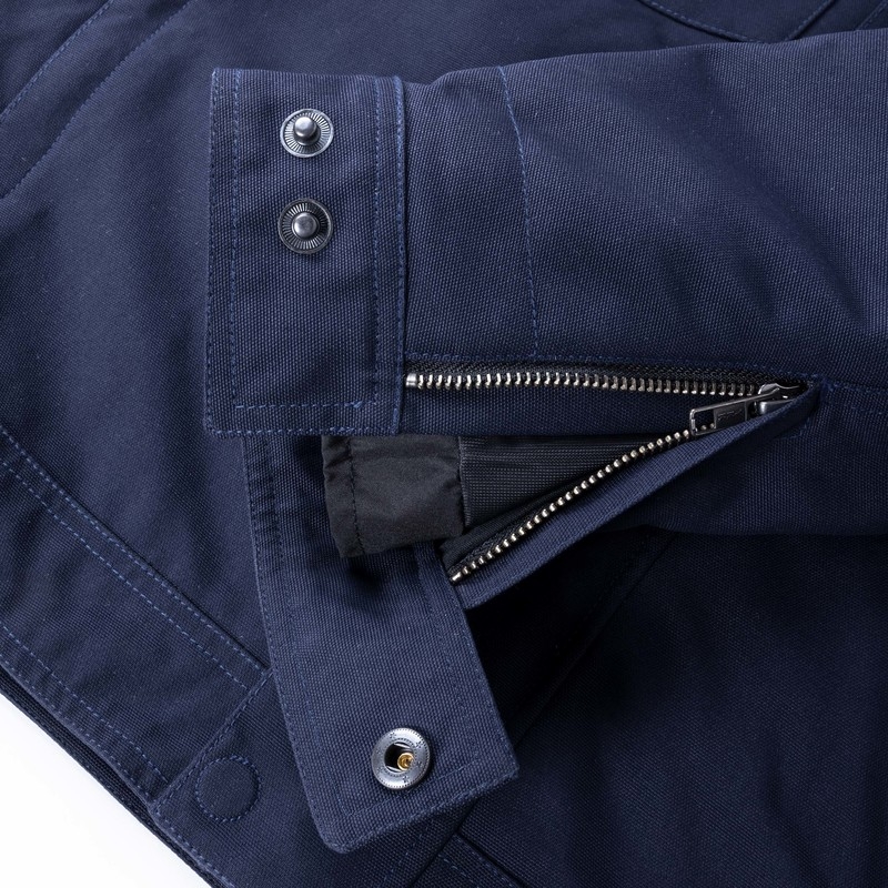 Rebelhorn Hunter donkerblauw motorjack uitverkoop