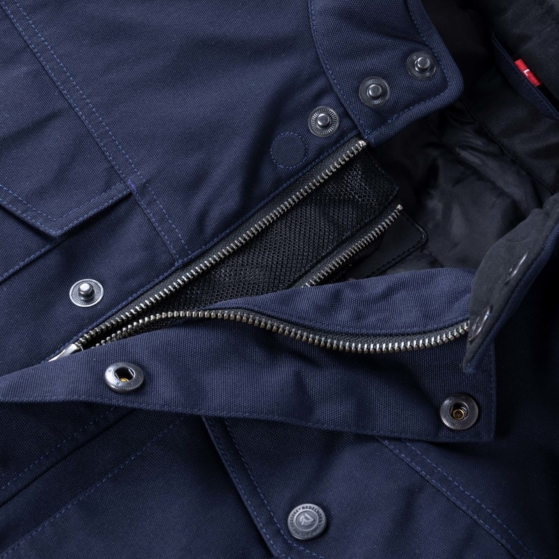 Rebelhorn Hunter donkerblauw motorjack uitverkoop