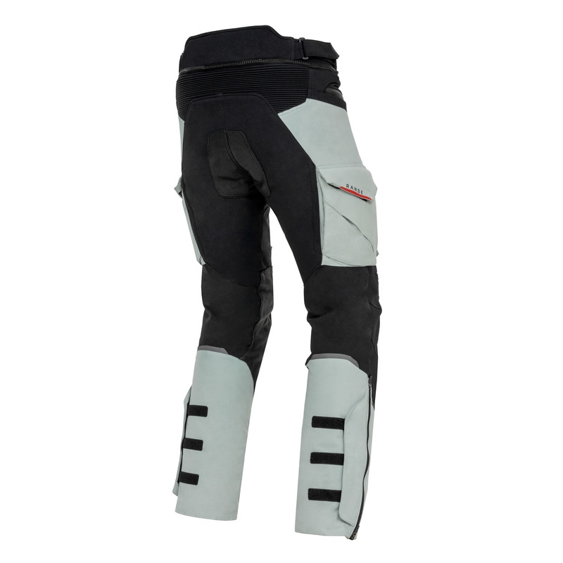 Rebelhorn Range Grijs-Zwart-Rode Motorbroek