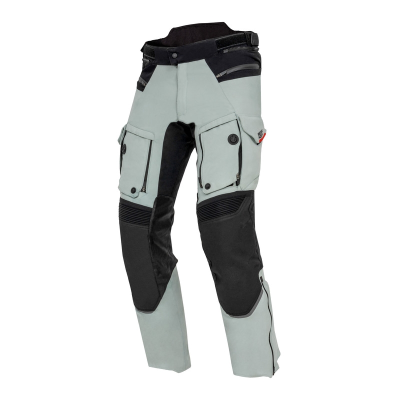 Rebelhorn Range Grijs-Zwart-Rode Motorbroek