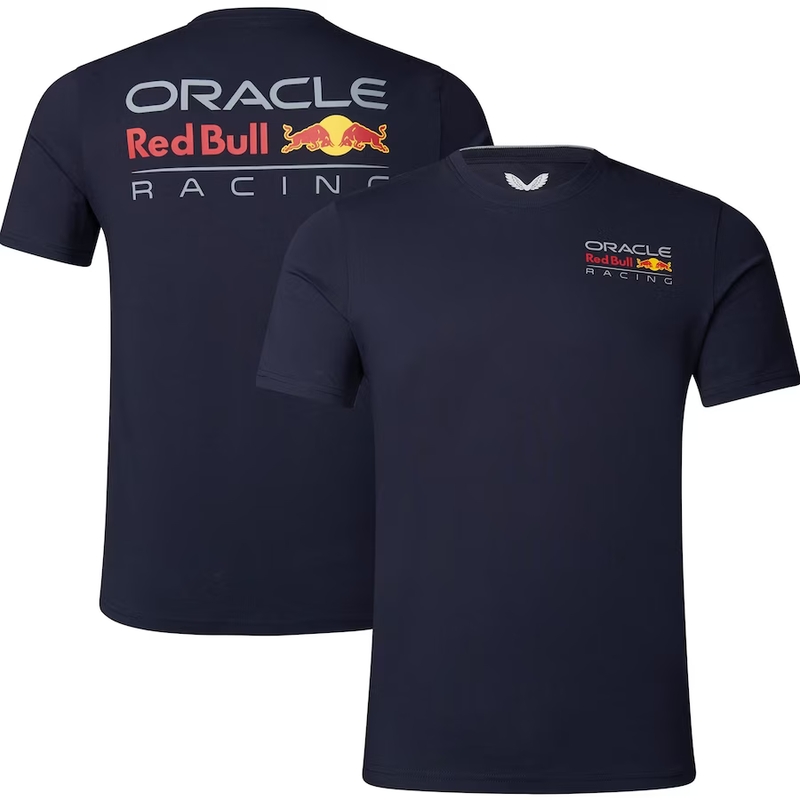 T-shirt Red Bull Racing F1 ESS donkerblauw