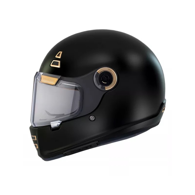 MT Jarama Solid A1 integraal motorhelm zwart mat