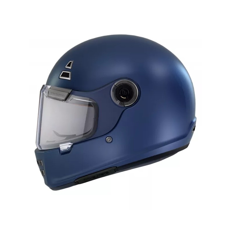 MT Jarama Solid A7 integraal motorhelm blauw mat uitverkoop
