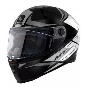 MT Revenge 2 Hatax zwart-witte integraal motorhelm uitverkoop