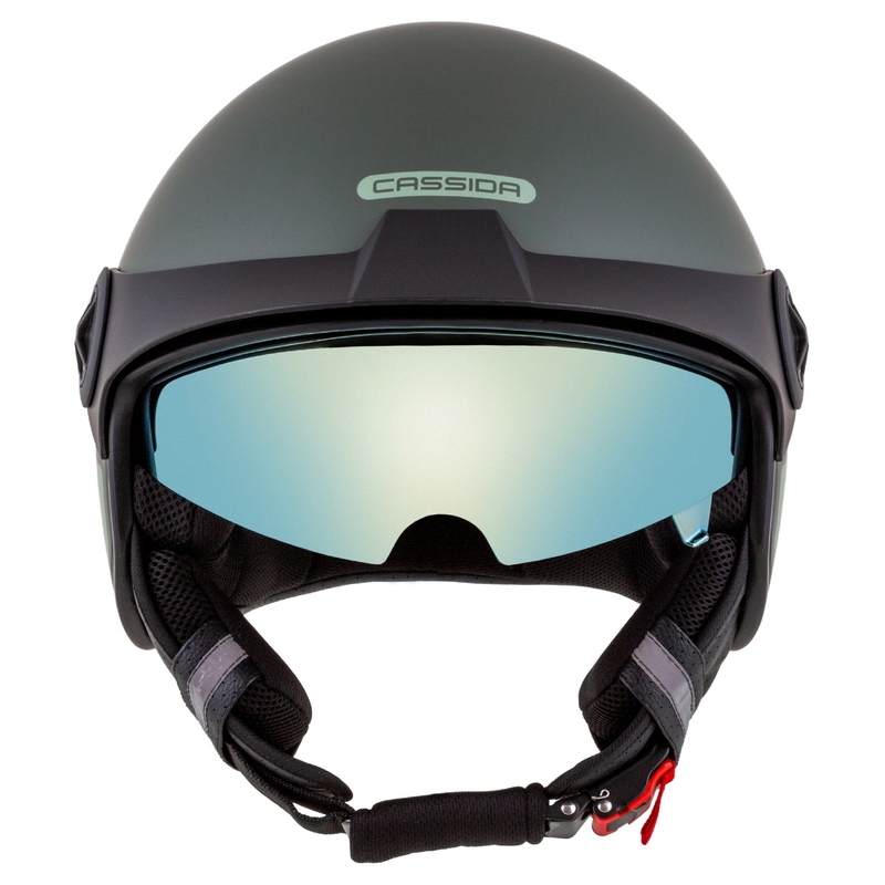 Cassida Handy Plus Chief open motorhelm groen