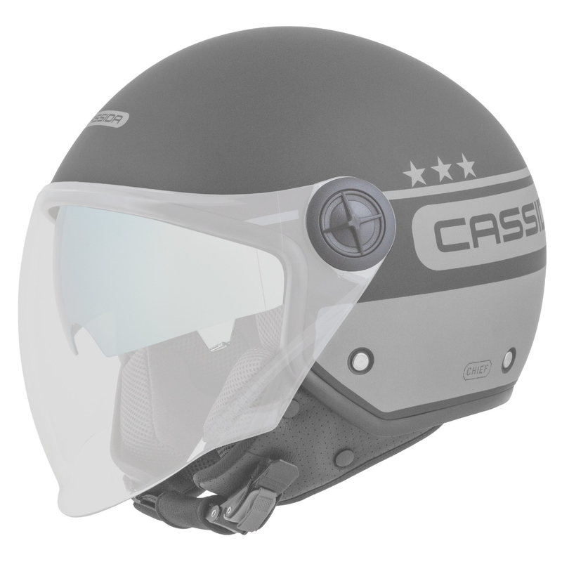 Cassida Handy Plus Chief open motorhelm groen