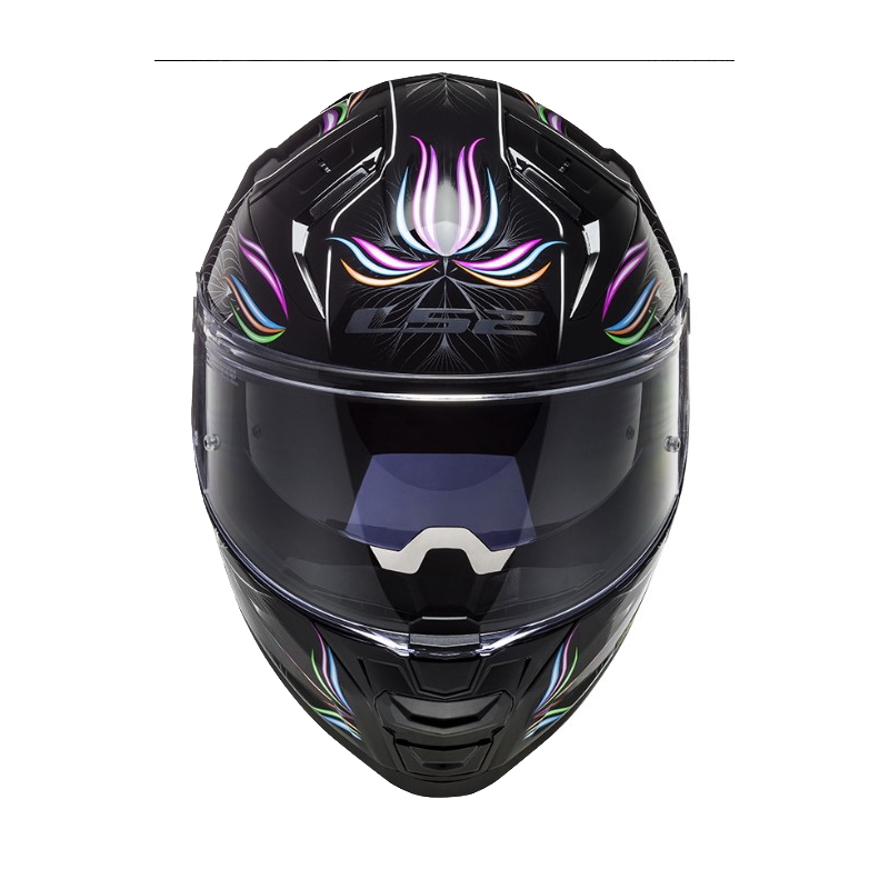 LS2 FF811 Vector II Tropical wit-violet-zwart integraal motorhelm