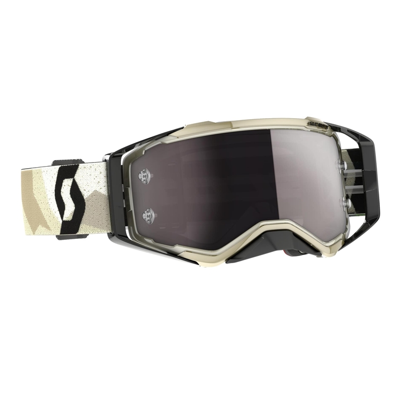 Motorcrossbril SCOTT Prospect CH camo beige-zwart-zilver