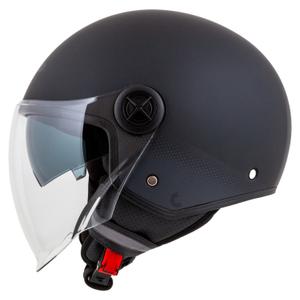 Cassida Handy Plus open motorhelm zwart-grijs