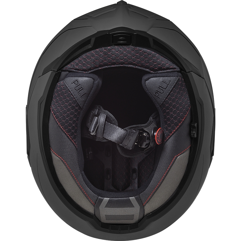 Opklapbare motorhelm LS2 FF906 Advant Solid zwart mat