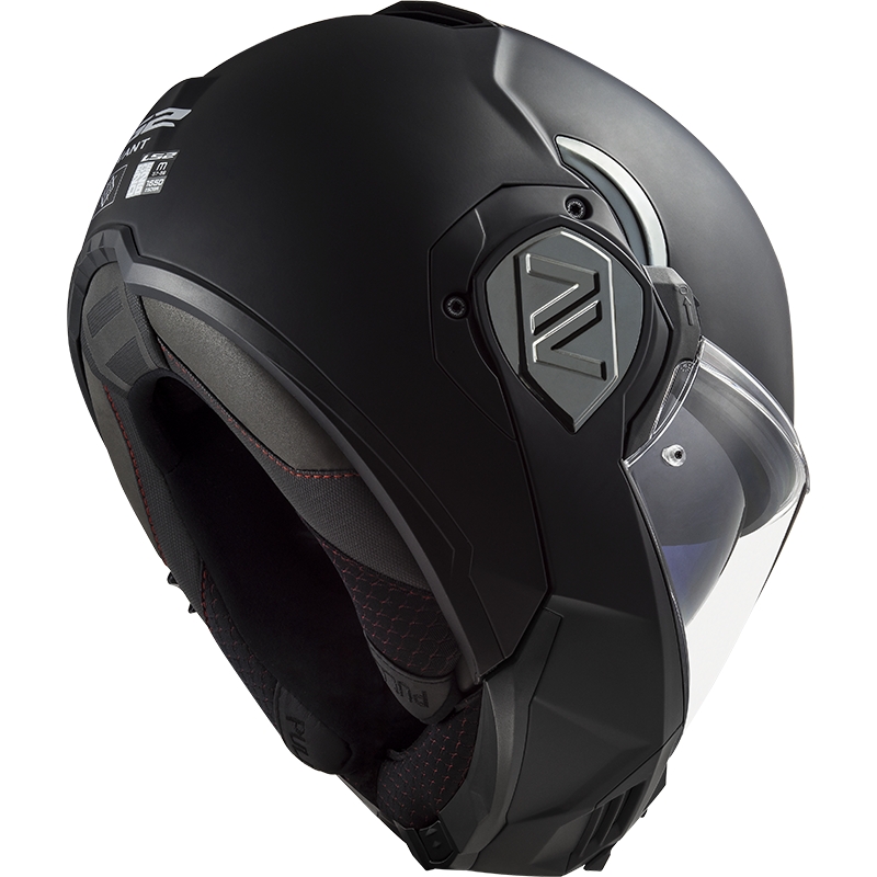 Opklapbare motorhelm LS2 FF906 Advant Solid zwart mat