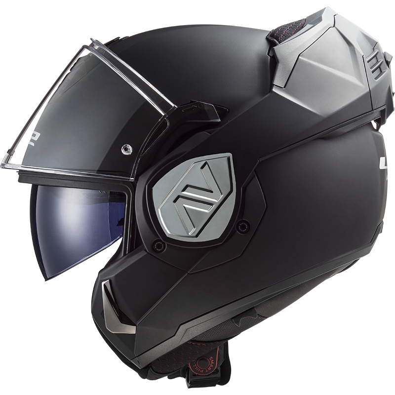 Opklapbare motorhelm LS2 FF906 Advant Solid zwart mat