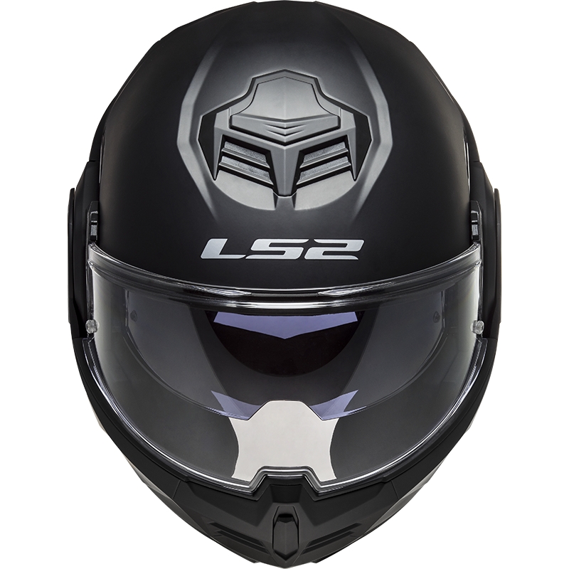Opklapbare motorhelm LS2 FF906 Advant Solid zwart mat