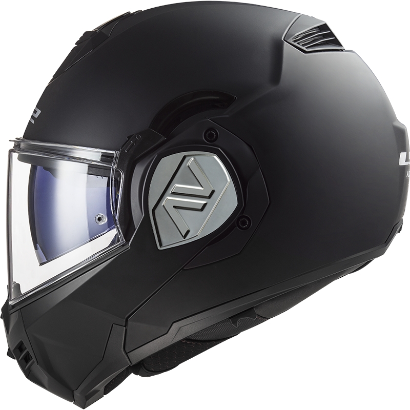 Opklapbare motorhelm LS2 FF906 Advant Solid zwart mat