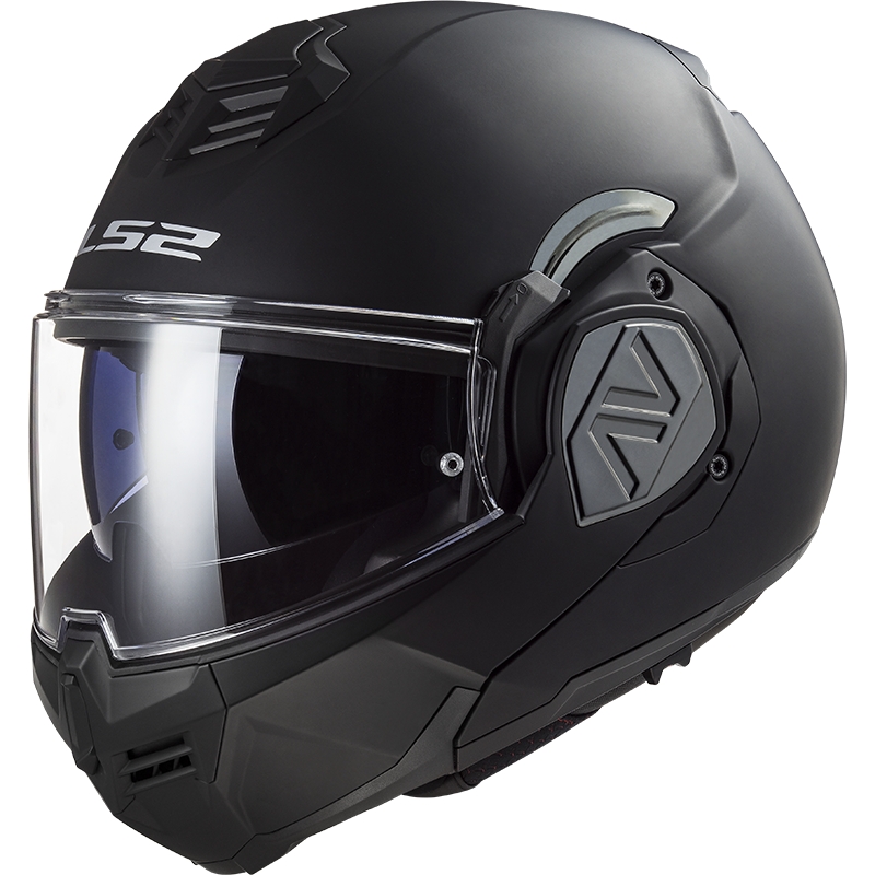 Opklapbare motorhelm LS2 FF906 Advant Solid zwart mat