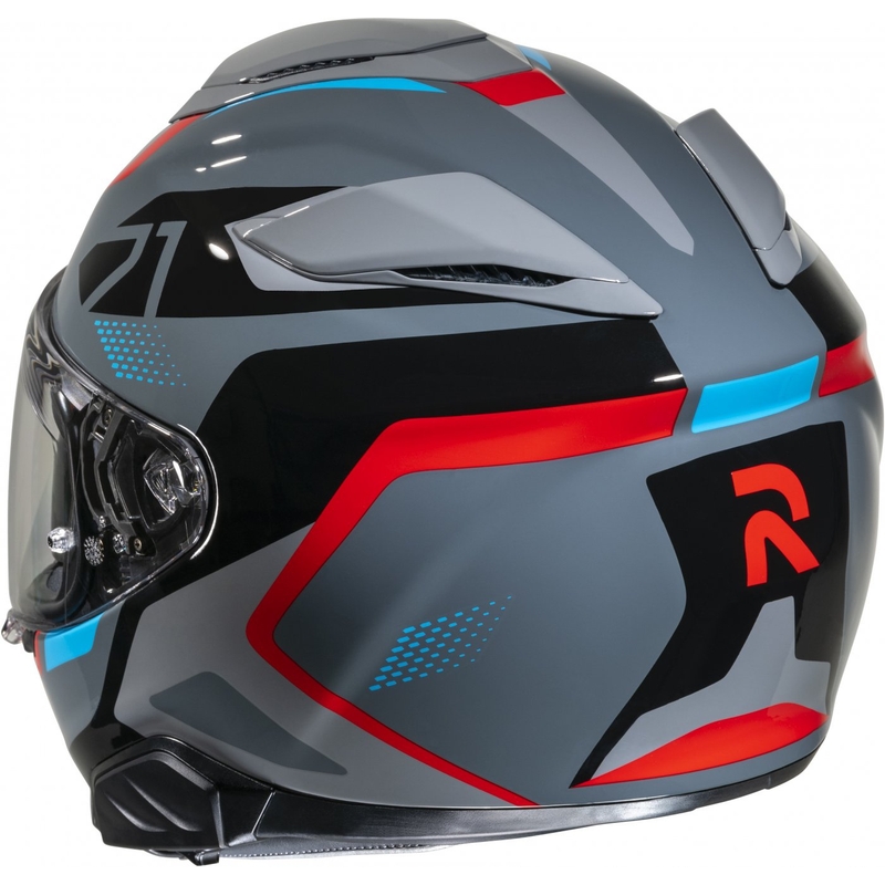 Integraal motorhelm HJC RPHA 71 Hapel MC21 zwart-blauw-rood-grijs uitverkoop