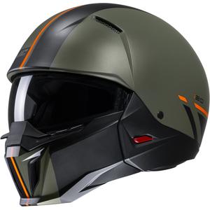 Open helm met masker HJC i20 Batol MC4SF oranje-zwart-groen uitverkoop
