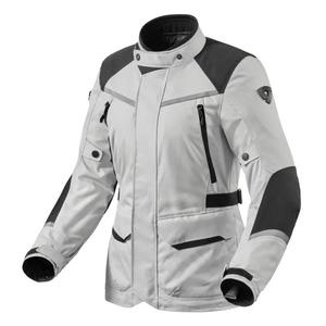 Revit Voltiac 3 H2O dames motorjack zilver en zwart