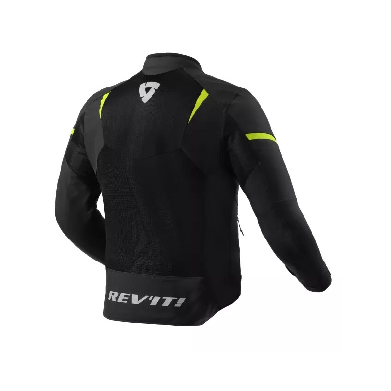 Revit Hyperspeed 2 GT Air zwart-fluo gele motorjas uitverkoop