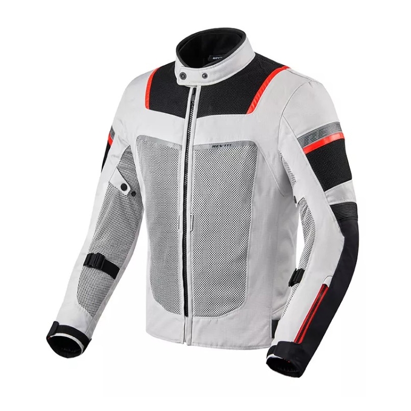 Motorjas Revit Tornado 3 zilver-zwart uitverkoop