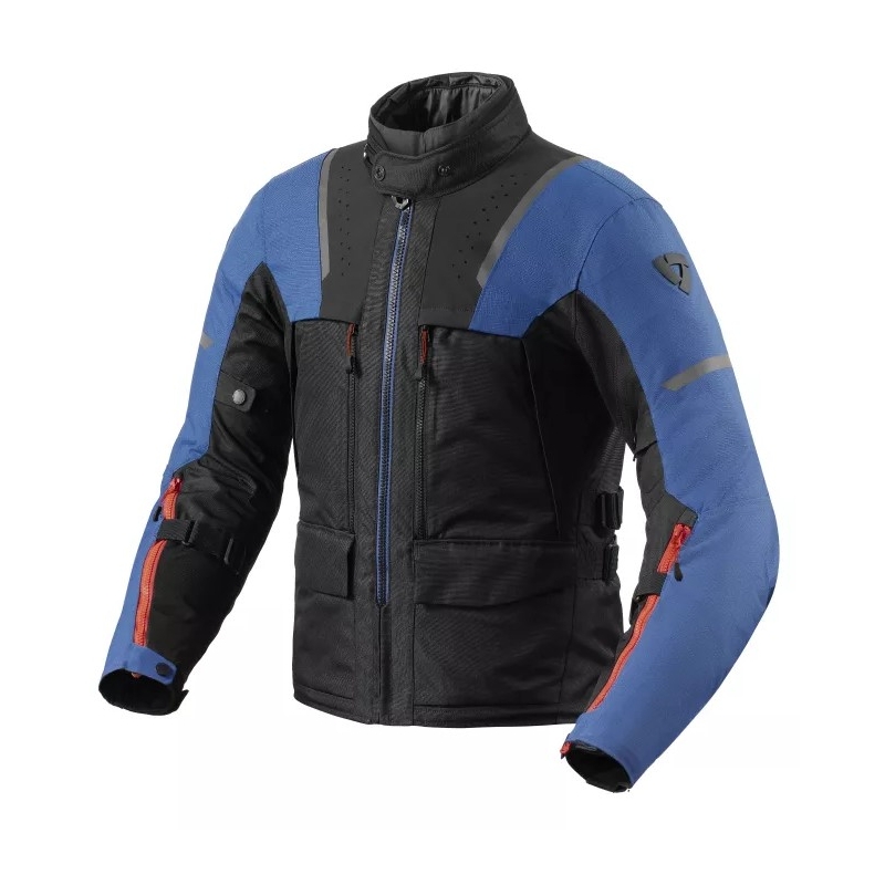 Motorjas Revit Offtrack 2 H2O blauw-zwart uitverkoop
