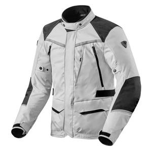 Motorjas Revit Voltiac 3 H2O zilver-zwart