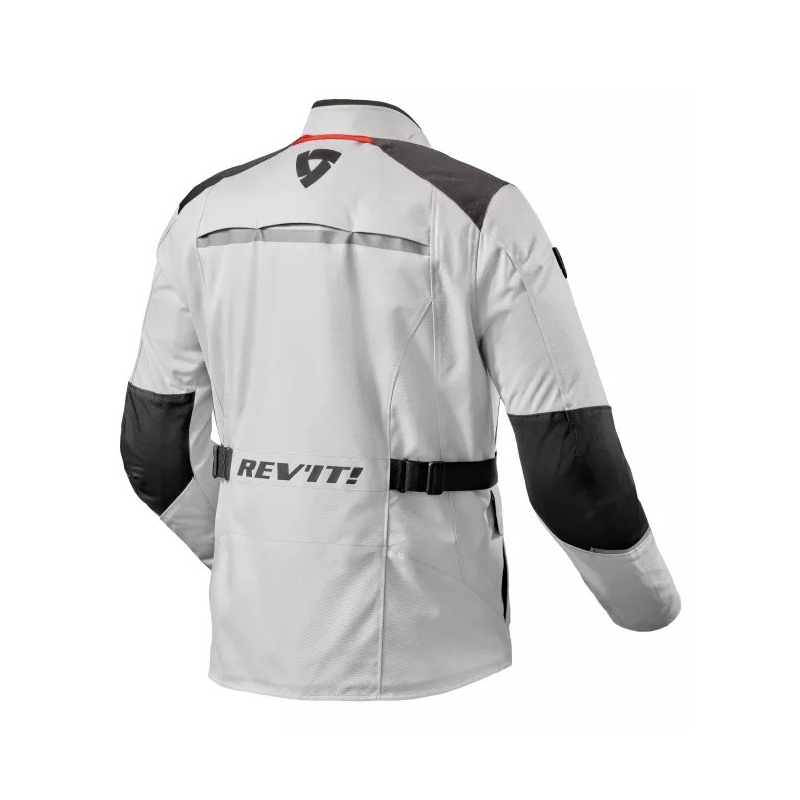 Motorjas Revit Voltiac 3 H2O zilver-zwart