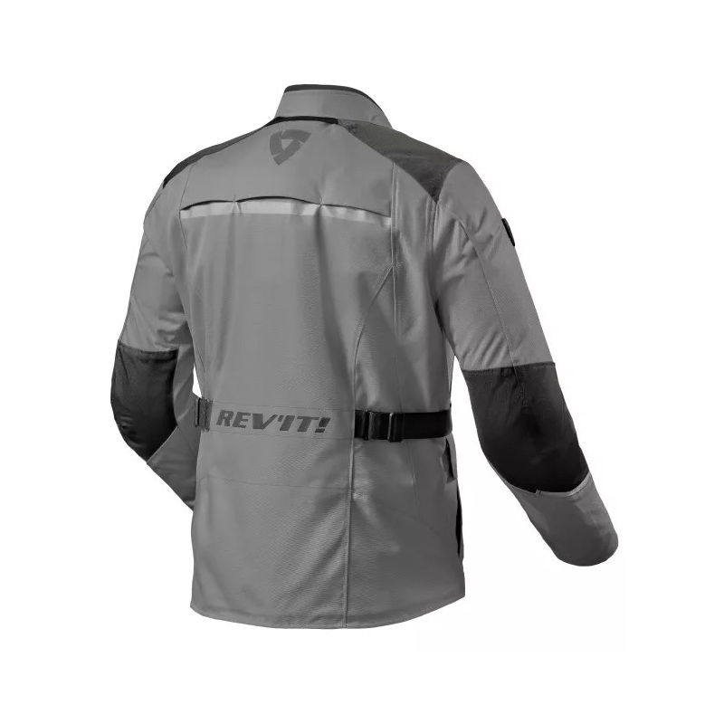 Motorjas Revit Voltiac 3 H2O grijs-zwart