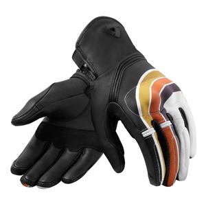 Revit Redhill motorhandschoenen geel-oranje